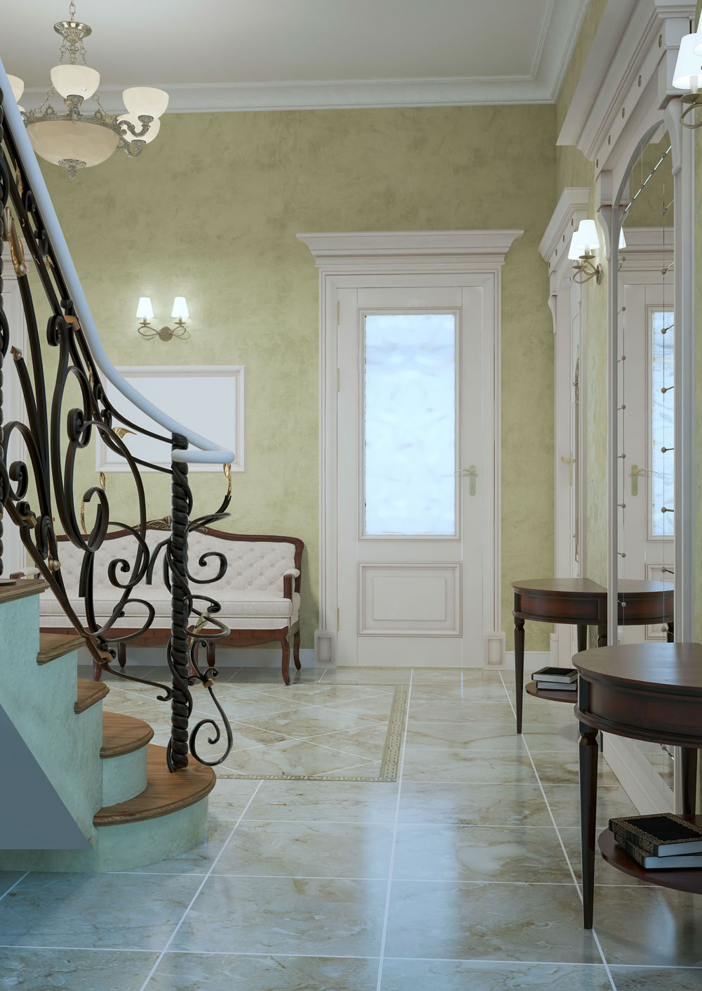 W828 Classic im Flur