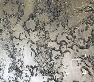 Struktur mit Walze Platin Effektspachtel