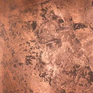 Muster Effektspachtel Kupfer