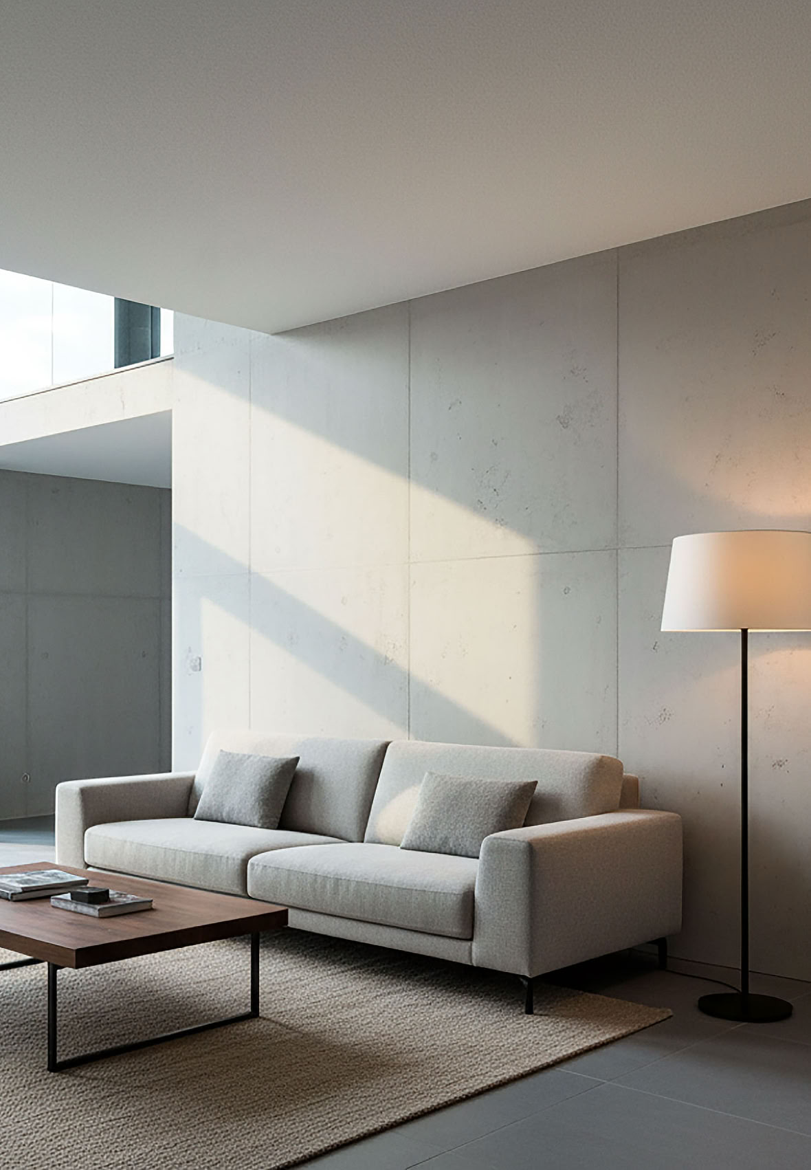 BS 901 Beton Style im Wohnzimmer