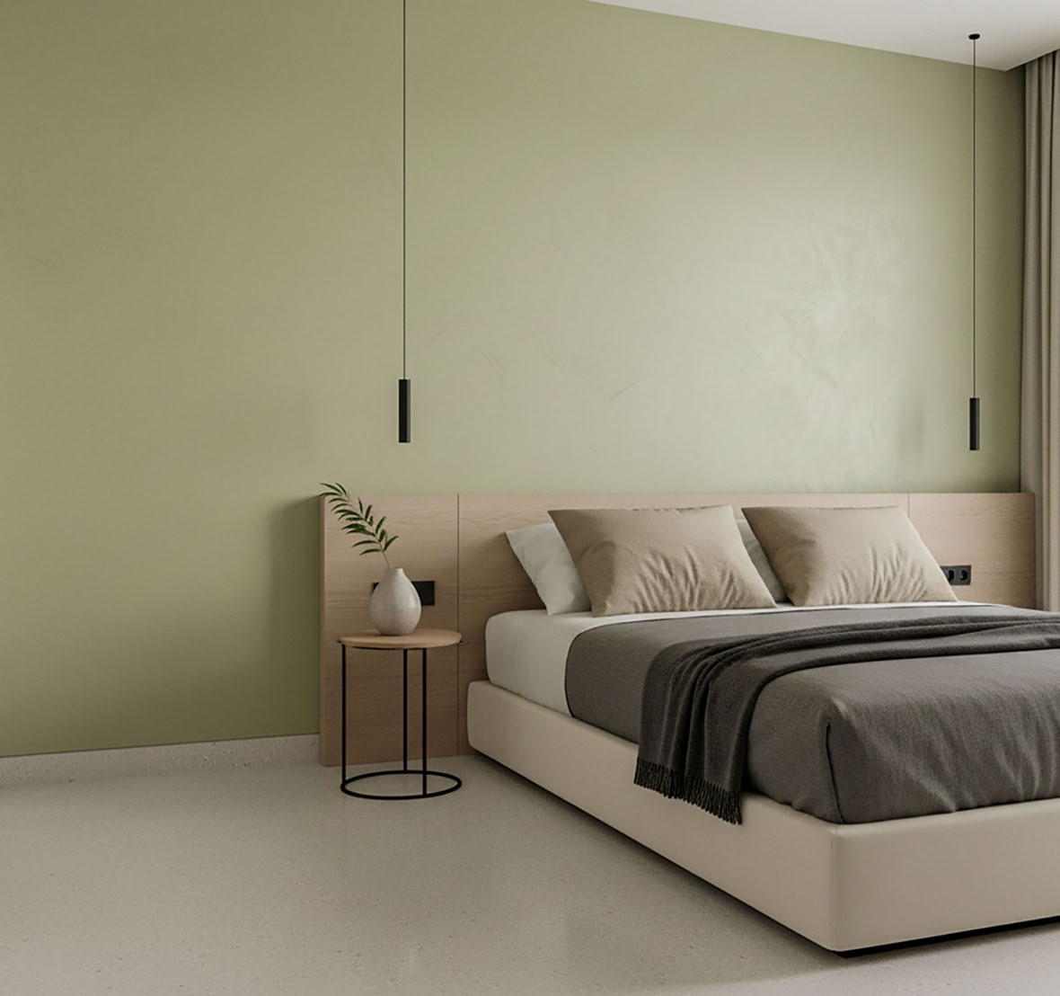 Litura- mineralische Beschichtung für den Schlafbereich